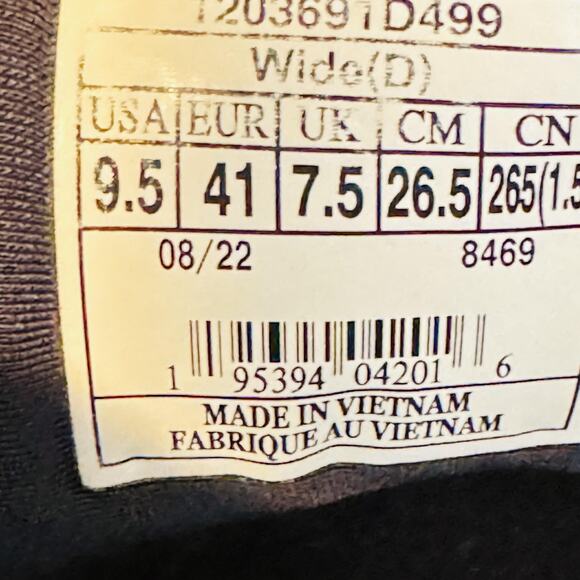 Brooks Shoes Womens 9.5 D Blue Glycerin 20 Mesh Road Running Athletic Sneakers - Picture 10 of 11